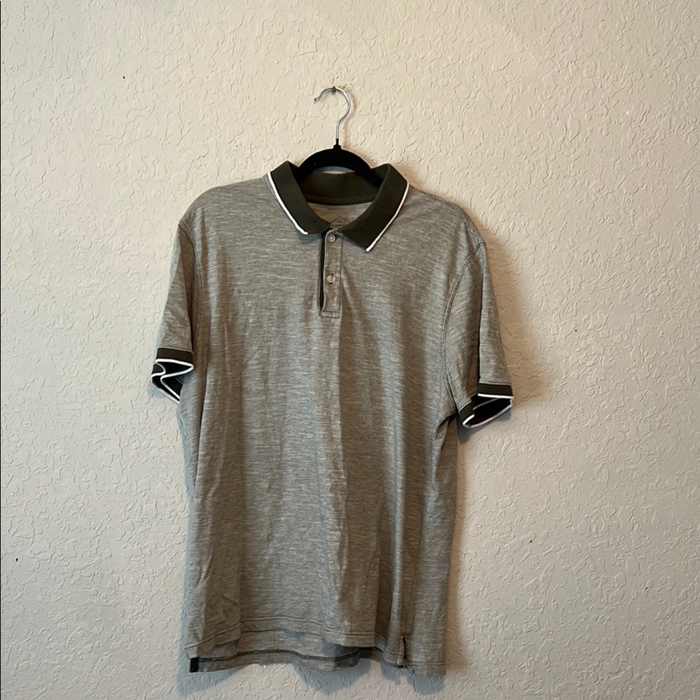 St. John's Bay Green Polo Shirts Classic Knit Style